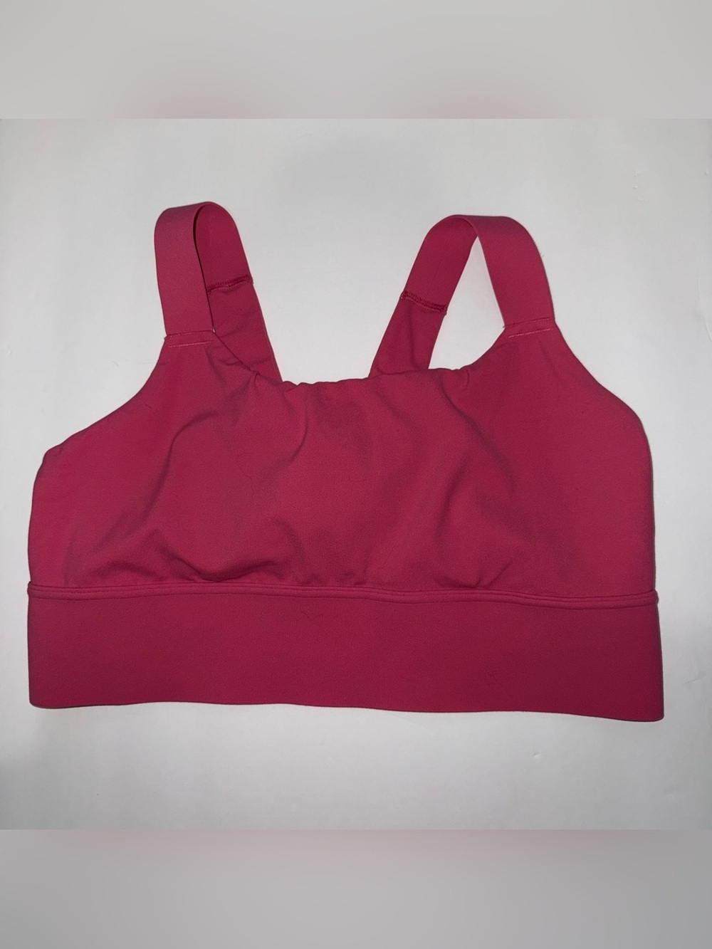 Athleta Longline Twist Bra A-C Pink Women’s Size XL